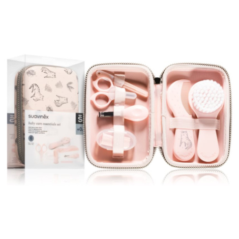 Suavinex Tigers Baby Care Essentials Set Pink sada na starostlivosť o dieťa