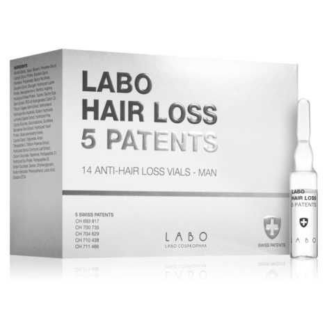 Labo Hair Loss 5 Patents intenzívna kúra proti padaniu vlasov pre mužov