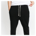 Urban Classics Organic Low Crotch Sweatpants čierne