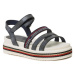 Tommy Hilfiger Sandále Platform Velcro Sandal T3A2-32763-0568 M Tmavomodrá