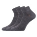 3PACK ponožky VoXX tmavo sivé (Setra) L