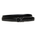 Calvin Klein Dámsky opasok Ck Thin Belt 1.5Cm K60K612360 Čierna