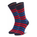 Tommy Hilfiger Súprava 2 párov vysokých pánskych ponožiek 472001001 Tmavomodrá