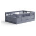 Skladacia prepravka maxi Made Crate - blue grey