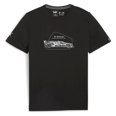 Puma BMW MOTORSPORT ESSENTIALS TEE Pánske tričko, čierna, veľkosť