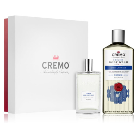 Cremo Set Citrus and Mint darčeková sada pre mužov