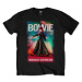 David Bowie tričko Moonage 11 Fade Čierna