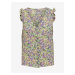 Purple-yellow floral blouse ONLY Gerda - Ladies