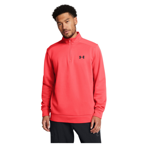 UA Armour Fleece 1/4 Zip-RED Under Armour