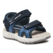 Geox Sandále J Sandal Alben Boy J35AVA 01520 CF44M M Tmavomodrá