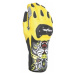 Level RACE SPEED Pretekárske lyžiarske rukavice, žltá, veľkosť
