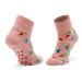 Happy Socks Súprava 2 párov vysokých detských ponožiek KICE19-3000 Ružová