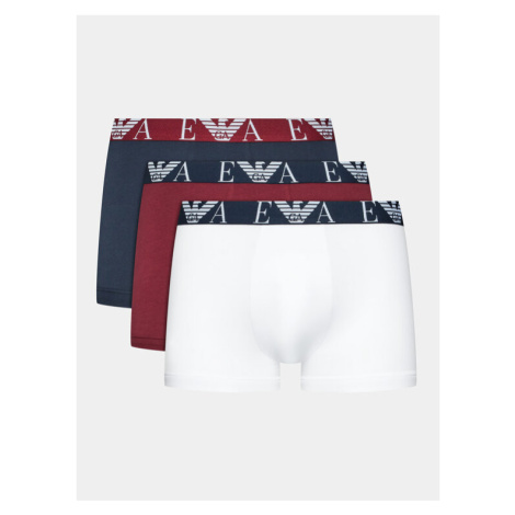 Emporio Armani Underwear Súprava 3 kusov boxeriek 111357 3F715 13911 Biela
