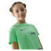 Dievčenské tričko s krátkym rukávom 4F JUNIOR TSHIRT-4FJWSS24TTSHF1144-42N-LIGHT GREEN NEON