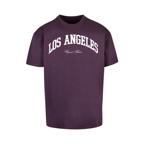 L.A. College Oversize Tee purplenight mister tee