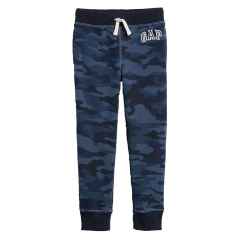 GAP V-HERITAGE LOGO JOGGER Chlapčenské tepláky, tmavo modrá, veľkosť