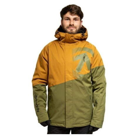 Meatfly Bang Premium SNB & Ski Jacket Wood/Green Lyžiarska bunda