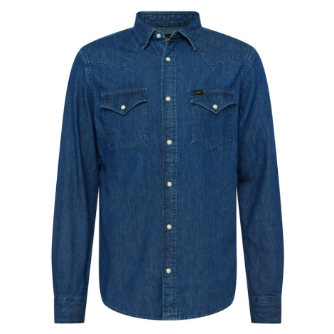 Lee Košeľa 'REGULAR WESTERN'  modrá denim