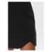 Tommy Jeans Mini sukňa Logo DW0DW17880 Čierna Regular Fit