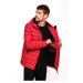 STONE HARBOUR Zimná bunda 'Zaharoo'  červená / biela