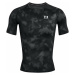 Under Armour UA HG Armour Printed Short Sleeve Black/White Fitness tričko