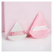 Brushworks Triangular Powder Puff Duo labutienka