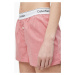 Calvin Klein šortky dámske - pomelo Veľkosť: XS