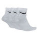 Pánské ponožky Everyday Lightweight Ankle 3Pak M SX7677-100 - Nike 47 - 50