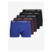 Jack & Jones Set of five men's boxer shorts in blue, brown and black Jack & J - Men