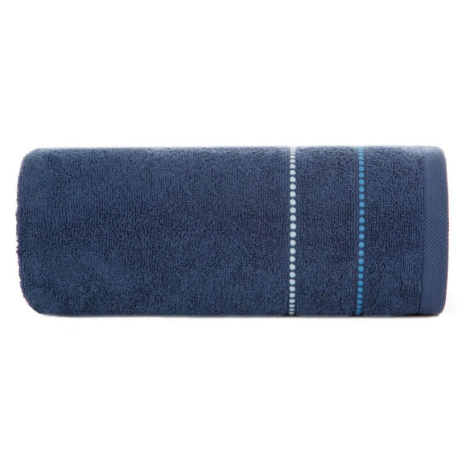 Eurofirany Unisex's Towel 452907 Navy Blue