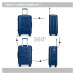 British Traveller set 3 kufrov - 42L, 72L, 111L - navy