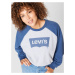 Levi's® Plus Mikina 'PL Vintage Raglan Crew'  modrá / sivá melírovaná