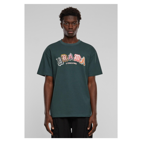 Men's T-shirt Drama Heavy Oversize Tee - Green mister tee