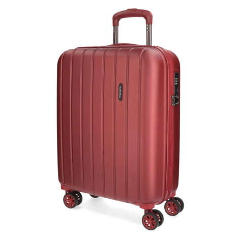MOVOM Wood Red, Škrupinový cestovný kufor, 55x40x20cm, 38L, 5319166 (small)