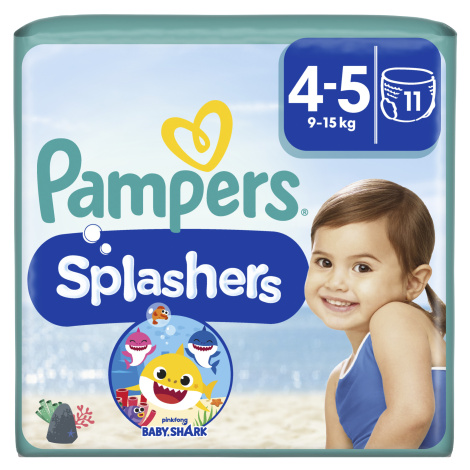 Pampers Splashers 4 - 5, (9 - 15) kg, 11 ks