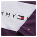 Tommy Hilfiger CN SS TEE LOGO FLAG Pánske tričko, fialová, veľkosť