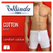 Volné pánské bavlněné boxerky COTTON BOXER - BELLINDA - bílá