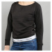 Calvin Klein Top Sweatshirt Long Sleeve C/O čierna