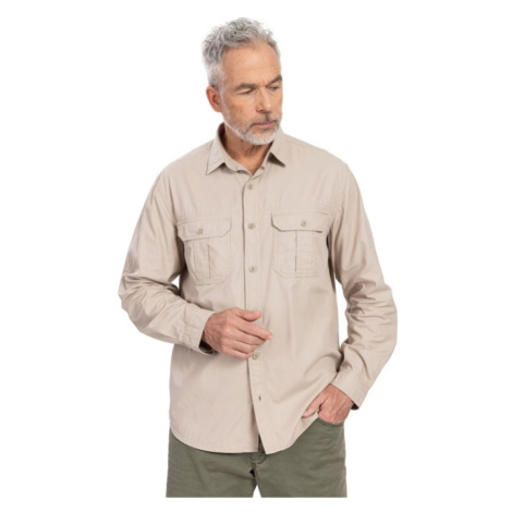 Bushman Pánska expedičná košeľa Helton, béžová