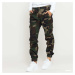 Kalhoty Urban Classics Ladies High Waist Camo Cargo Pants Camo Green