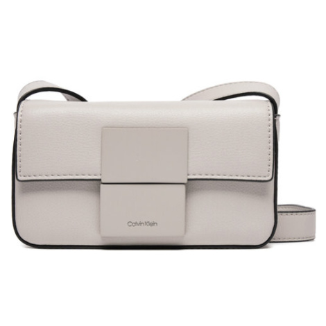 Calvin Klein Ľadvinka Iconic Plaque Camera Bag Xs K50K511650 Sivá