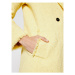 Marella Prechodný kabát Nicchia 30110311 Žltá Regular Fit