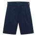 Abercrombie & Fitch Plisované nohavice  námornícka modrá