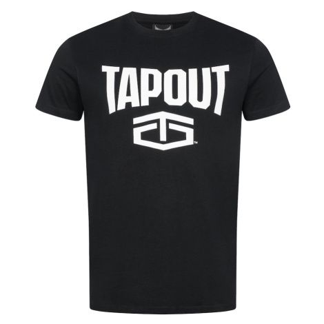 Tapout Tričko 'Active'  čierna / biela