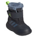 adidas WINTERPLAY I Detská zimná obuv, tmavo modrá, veľkosť