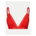 Tommy Hilfiger Podprsenka Bralette UW0UW04242 Červená