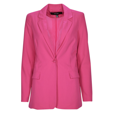 Vero Moda  VMZELDA L/S BLAZER NOOS  Bundy Ružová