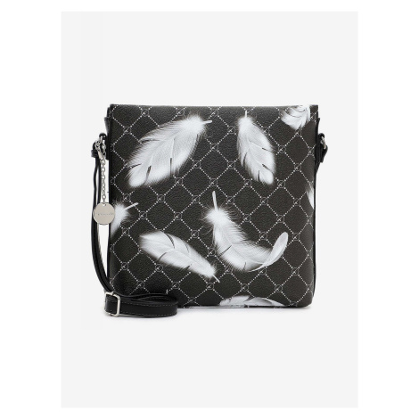 Tamaris Anastasia Classic Black patterned crossbody handbag - Women