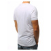 Trendové biele pánske tričko s nápisom rx3017