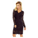 Lace dress with long sleeves Numoco